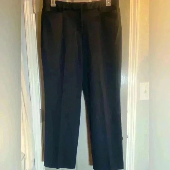Kim Rogers Navy Blue Pants elastic waistband has tummy control panel size 12 - Picture 1 of 9